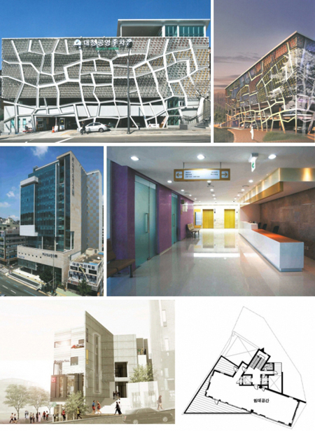 동아대 건축학과 교수 건축물 ‘3인 3색’, 잇따라 주목