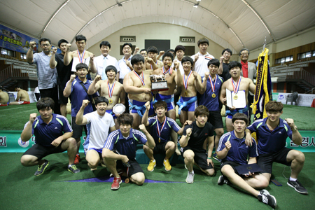 동아대 씨름부, 제50회 대통령기 단체전 우승