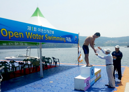 동아대, 통영바다수영대회서 우수 성적