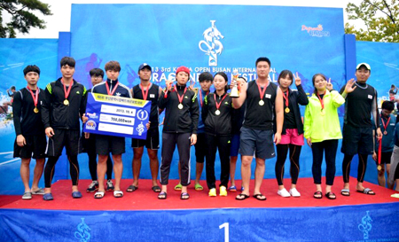 동아대팀, 부산시장배 드래곤보트대회 우승