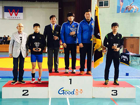 동아대 레슬링부, 제32회 회장기 전국레슬링대회 대학부 자유형 종합우승