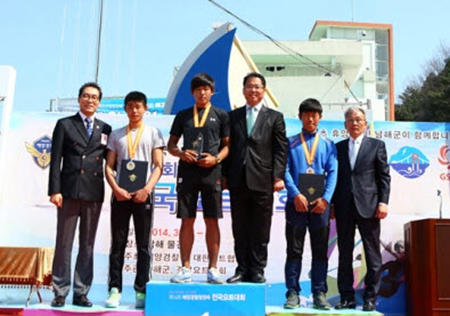 동아대 주연후 학생, 해양경찰청장배 전국요트대회서 금메달