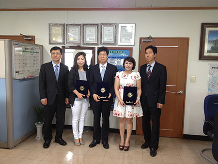 동아대 국제교류원, 법무부 부산출입국관리사무소 표창장 받아