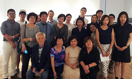 동아대 김명식 교수, 미술학과 학생들과 뉴욕서 작품전시회 가져