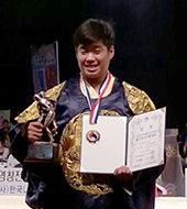 동아대 전선협 선수, 전국대학장사씨름대회 용사급 우승