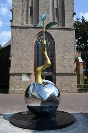 동아대 임동락 교수 작품, 네덜란드 에드시 도심에 설치