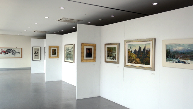부산지역 통일교육센터, 2015 북한미술품 전시회 성료 