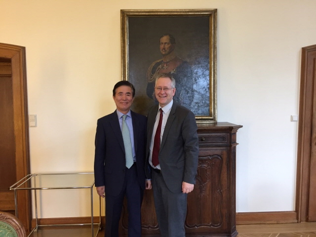 한석정 동아대 총장, 독일 본 대학과 교류 확대키로