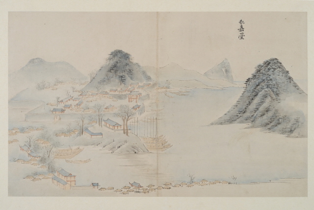 동아대 석당박물관 소장 ‘김윤겸 필 영남기행화첩’ 보물 지정