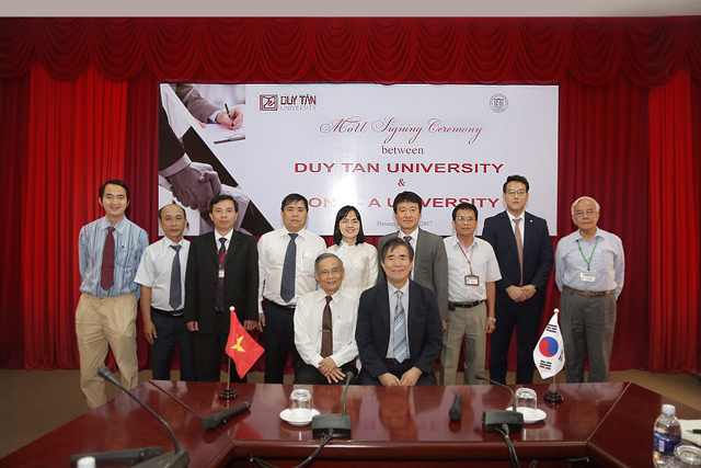 동아대 한석정 총장, 베트남 두이 탄 대학과 상호협약 체결