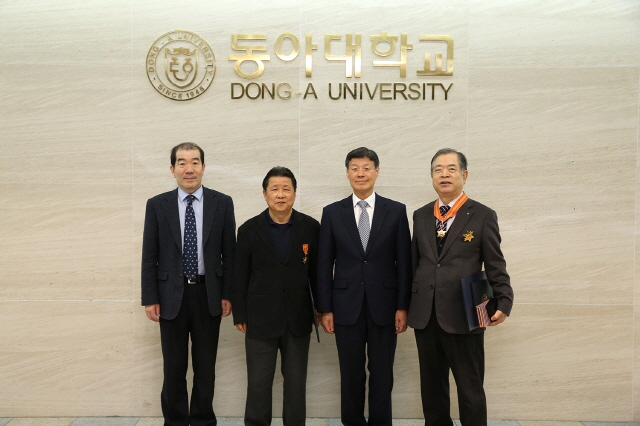 정년퇴직 교수 6명, 정부포상 및 총장 표창장 받아 