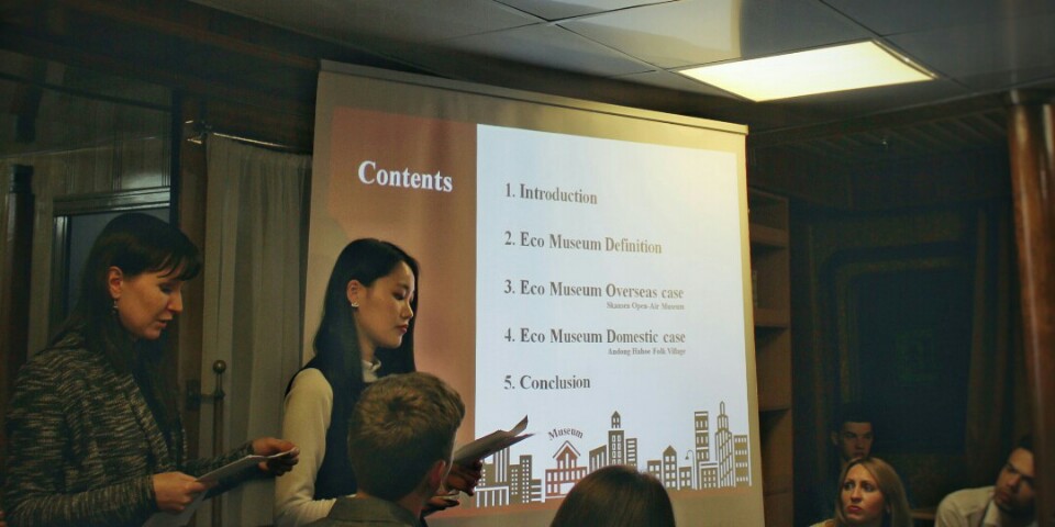 동아대 학생들, 한국 대표로 러시아 선상 국제학술대회서 발표 