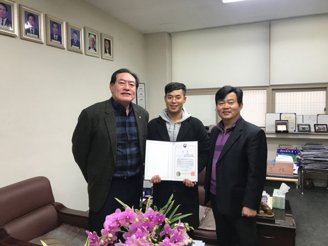 동아대 황용준 학생, 스포츠산업 창업 올림피아드 대상 수상