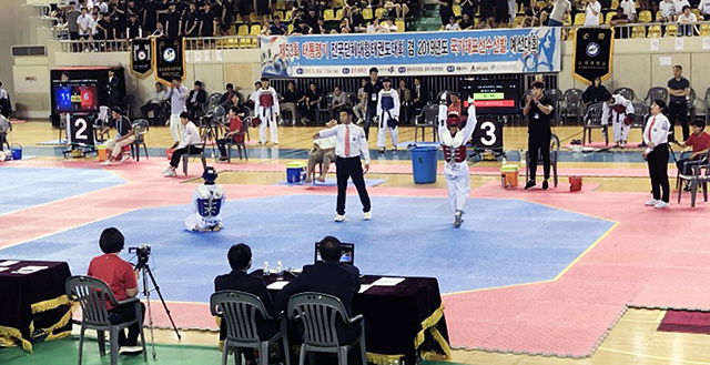 동아대 태권도학과 학생들, ‘제53회 대통령기 대회’서 종합 3위 차지