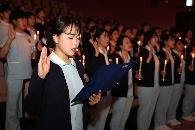 동아대 간호학부, 제21회 나이팅게일 선서식 개최