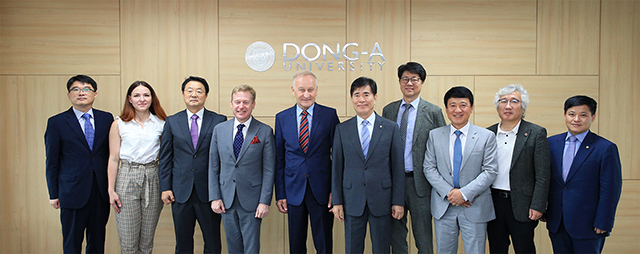 동아대-블라디보스톡국립경제서비스대, 학술교류 협정 체결