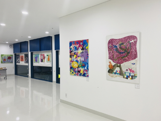 동아대 LINC+사업단, 장애·비장애 아티스트와 함께한 아트전람회 ‘두근두근’ 개최 