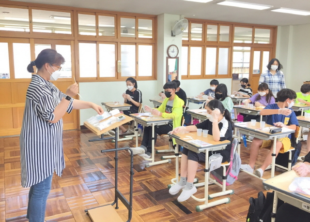 동아대 환경보건센터, 초등생 대상 ‘환경보건 이동교실’ 프로그램 실시