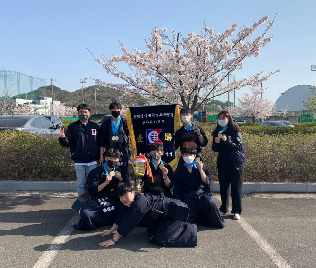 동아대 동아검도회, ‘2022년 춘계전국대학검도연맹전’ 남자동아리부 단체전 우승