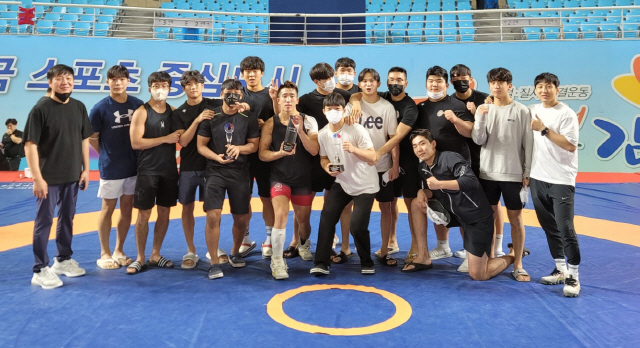 동아대 레슬링부, ‘제46회 전국대학레슬링선수권대회’ 종합우승